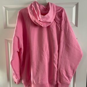 NWOT Adidas Pink ALL SZN Fleece Boyfriend Hoodie Sweatshirt. XL